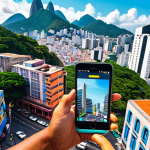 **

> A futuristic cityscape with people using smartphones to make instant payments with CBDCs. Focus on the ease and speed of the transactions, highlighting a bustling commercial area in Rio de Janeiro with vibrant colors and modern architecture.

**