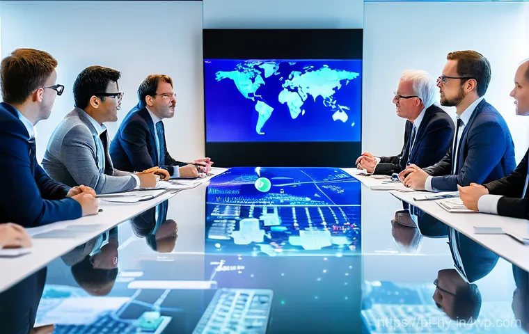 CBDC의 정책 결정 과정 및 참여 - **Prompt 2: Secure Digital Currency Flow and Abstract Data Representation**
    "A sleek, futuristic...