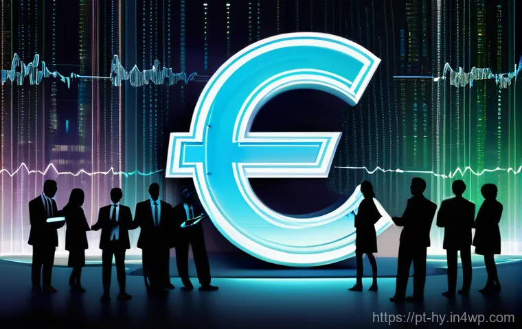 CBDC와 탈중앙화 금융 DeFi 의 관계 - **Prompt 1: The Secure Horizon of the Euro Digital**
"A sophisticated and clean digital illustra...