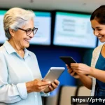 CBDC와 핀테크 산업의 관계 - **Prompt:** "A vibrant, diverse group of people, representing different ages, genders, and ethniciti...